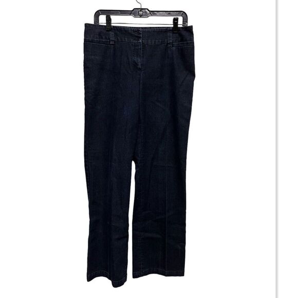 Focus 2000 Pants Women's‎ Size 10 Blue Light Denim Cotton Stretch BKM-C - Picture 1 of 9